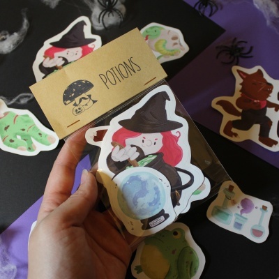 Autocolantes&#x20;Potions