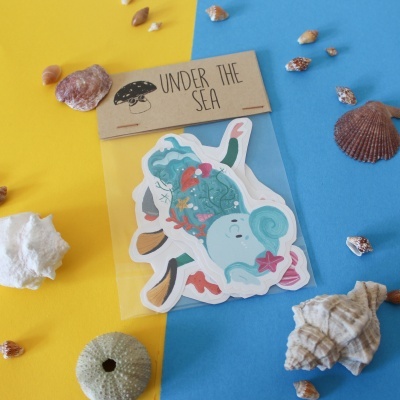 Stickers&#x20;Under&#x20;the&#x20;Sea