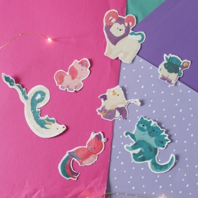 Autocolantes&#x20;Mystic