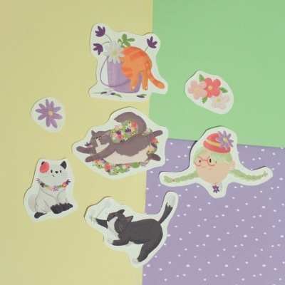 Stickers&#x20;Flowers