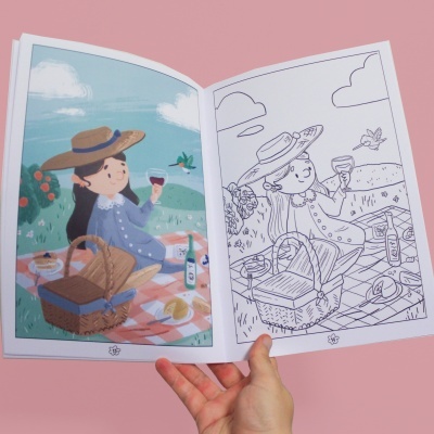 "Vamos Pintar? - Vol.2" - Pretty Prints