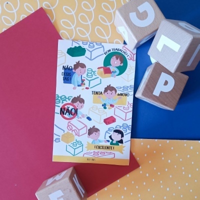 Sticker Sheet Brick by Brick