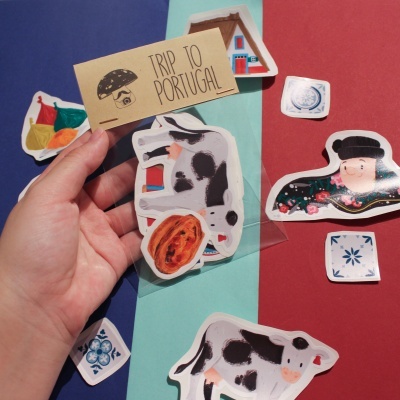 Stickers Trip to Portugal