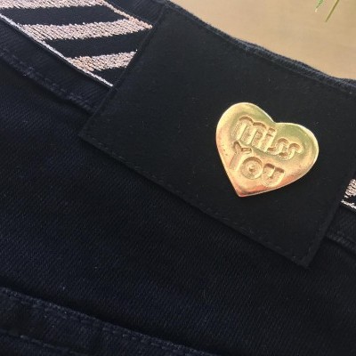 Calças lurex Miss 🖤 You