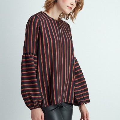 Blusa riscas CAFOFO