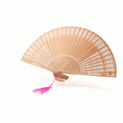 Leque de Madeira - #8097