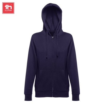 Sweatshirt com fecho e capuz para senhora - AMSTERDAM WOMAN