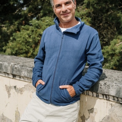 Casaco polar com fecho para homem - HELSINKI