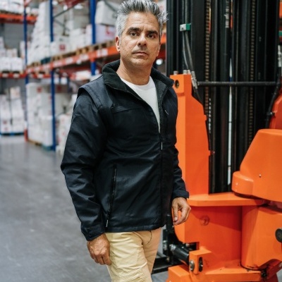 Casaco de trabalho com mangas removíveis - ASTANA