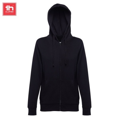 Sweatshirt com fecho e capuz para senhora - AMSTERDAM WOMAN