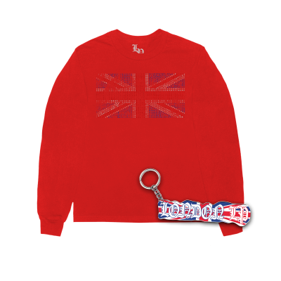 Bundle: Longsleeve Vermelha + Íman ou Porta-Chaves