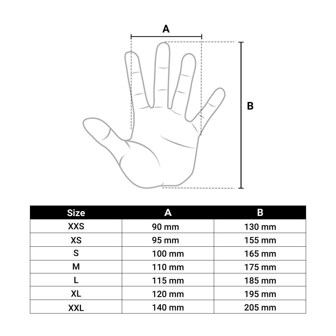 LUVAS AZEMAD ECLIPSE MINI HÓQUEI