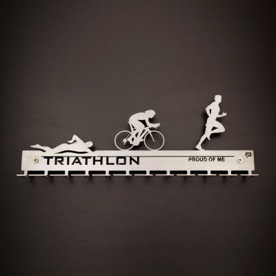 Porta Medalhas Masculino - Triathlon