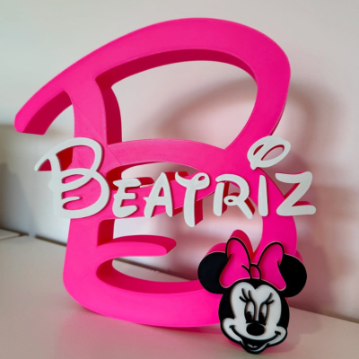 Letra Decorativa Minnie