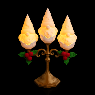 Candeeiro com Gnomos