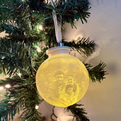 Bola ornamento 3D C/ Foto