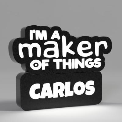 I'm a maker of things