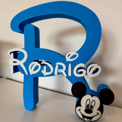 Letra Decorativa Mickey