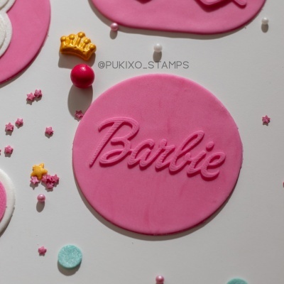 Carimbo de bolachas - Barbie