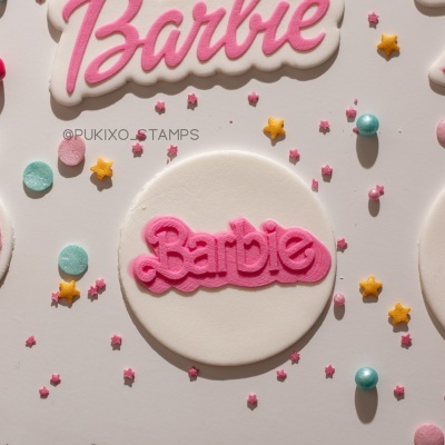 Carimbo de bolachas - Barbie clássico