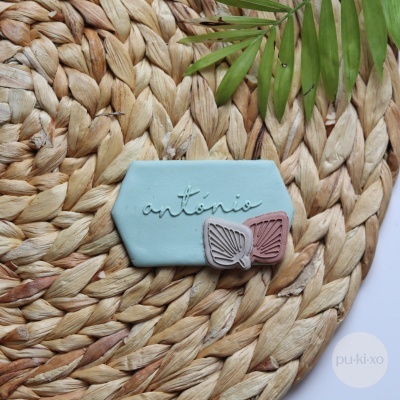 STOCK-OFF - Carimbo de bolachas personalizado - Nome ANTÓNIO