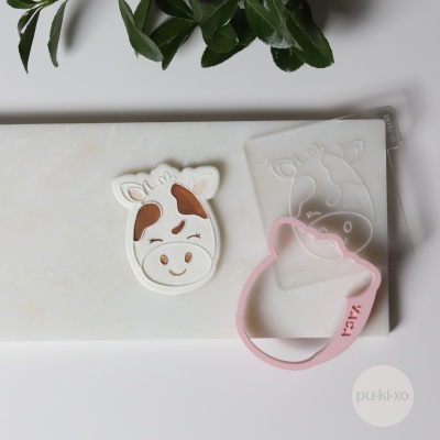 Carimbo + cortador vaquinha