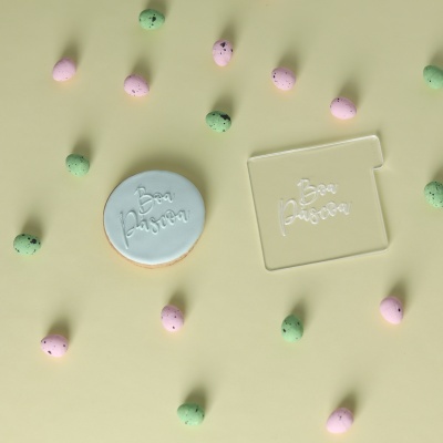 Carimbo de bolachas - Boa Páscoa