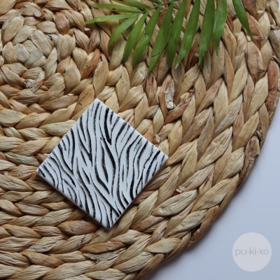 Carimbo de padrão - Zebra