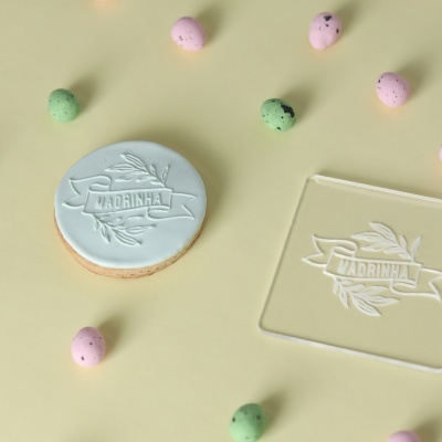 Carimbo de bolachas - Madrinha (faixa)