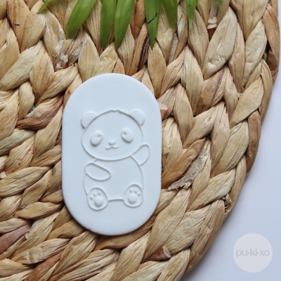 Carimbo de bolachas - Panda