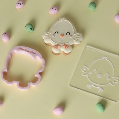 Carimbo + Cortador - Pintaínho