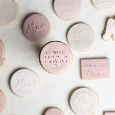 Carimbo de bolachas - Amor que cresce