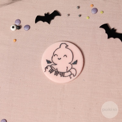 Carimbo de bolachas - Fantasminha