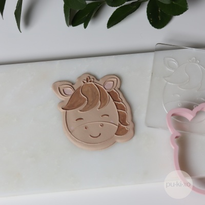 Carimbo + cortador cavalinho