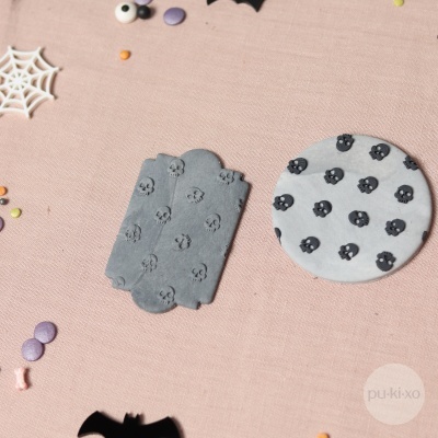 Carimbo de padrão - Caveiras