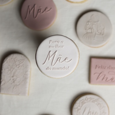 Carimbo de bolachas - Melhor mãe do mundo