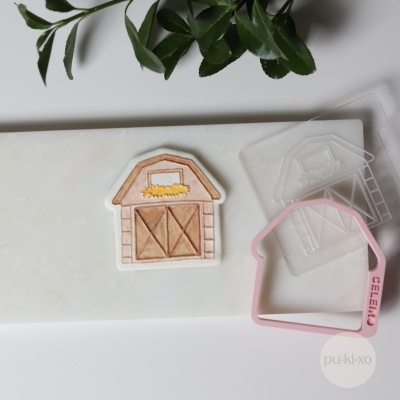 Carimbo + cortador celeiro