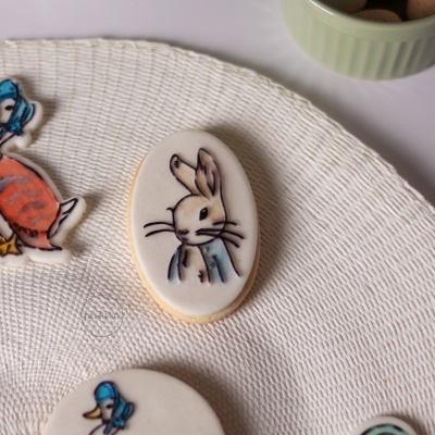 Carimbo de bolachas - Peter Rabbit (cara de lado)