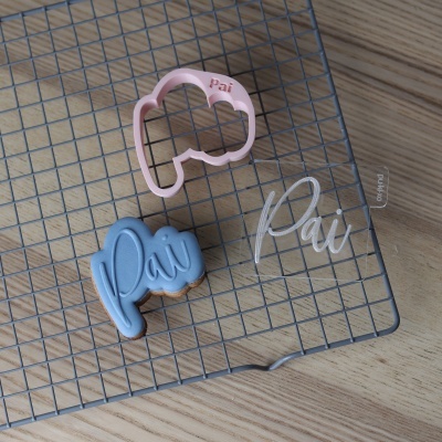 Carimbo + cortador Pai