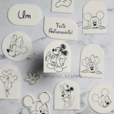 Carimbo de bolachas - Mickey