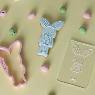 Carimbo + Cortador - Coelhinho