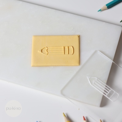 Carimbo de bolachas - Lápis