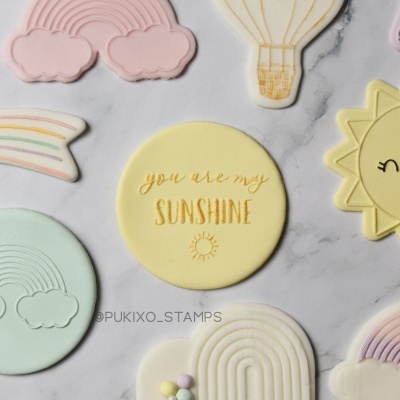 Carimbo de bolachas - You are my sunshine