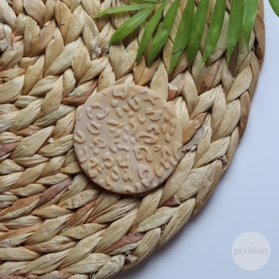 Carimbo de padrão - Leopardo