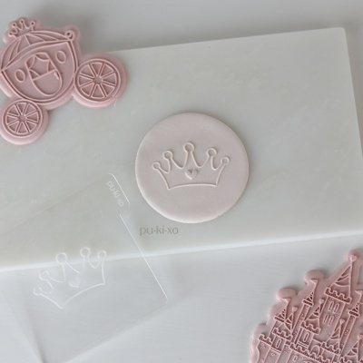 Carimbo de bolachas - Coroa