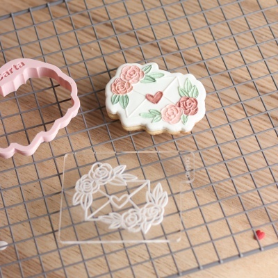 Carimbo + cortador Carta