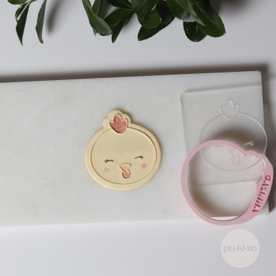 Carimbo + cortador galinha