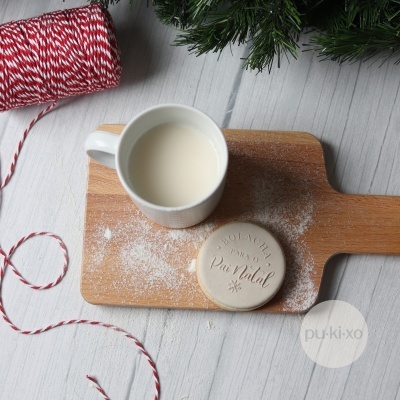 Carimbo de bolachas - Bolacha para o Pai Natal