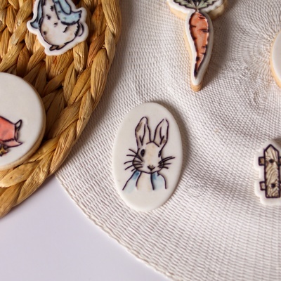 Carimbo de bolachas - Peter Rabbit (cara de frente)