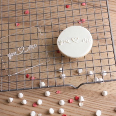 Carimbo de bolachas - You and Me